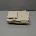 Criusia Drawer Organizer Clothes, 10 Pack Dresser Organizer for Baby Clothes, Underwear, Sock- Foldable Closet Organization and Storage Dividers Bins for Nursery, Bedroom (Beige)