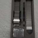 EACHE Stainless Steel Mesh Watch Band for Men Women, Quick Release Mesh Watch Straps 21mn
