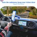 2023 Tacoma Magnetic Phone Mount Compatible with 2016-2019 2020-2023 Toy ot a TacomaNo-Drill Metal Cell Phone Holder for Dash Platform Car Accessories(Only for 14Inch Nav.)