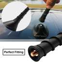 BASIKER 3.2 Inch Antenna for 2011-2025 Jeep Cherokee Grand Cherokee Compass Renegade, Dodge Journey Avenger Durango Dart Chrysler 200, Fiat 500, Car Roof Antenna, 68297936AA 5091100AA 5091100AB