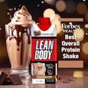 Lean Body Ready-to-Drink Chocolate Protein Shake, 40g Protein, Whey Blend, 0 Sugar, Gluten Free, 22 Vitamins & Minerals, LABRADA, 17 Fl Oz (Pack of 12)