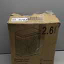 Bird Backpack Carrier, Travel Bird Cage for Small Medium Size Parrot Parakeet Budgies Cockatiel, Portable Clear Bubble Window Bag with Stainless Steel Tray Food Bolw Standing Perch (Black)