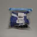 FUAMEY Dog Coat for Small Dogs, Waterproof Dog Winter Jacket with Harness Built in Puppy Cold Weather Coats Reflective Pet Vest with Zipper Warm Fleece Dogs Snowsuit Windproof Blue XS (XS(chest:14in))