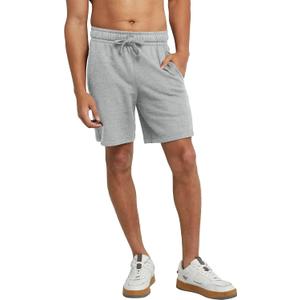 Hanes Mens Originals Sweat Shorts, Midweight Fleece Shorts with Pockets, 8", Size XL
