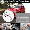 2M5292 8-Cylinder Piston Ring Set Fits for 2008-2017 Naturally Aspirated GM 6.2L LS3 L94 L9H or L99 Escalade, Sierra, Yukon VIN 2, 8, R, W (Fits for 4.065" Diameter Cylinder Bores)