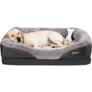 JOYELF XXLarge Memory Foam Dog Bed, Orthopedic Dog Bed & Sofa with Removable Washable Cover for Large Dogs