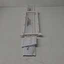 Whitmor 4 Tier 20 Pair Floor Shoe Rack - White