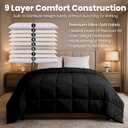HomeSmart Weighted Comforter Queen Size 30 lbs, Balanced Medium Pressure
