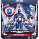 Marvel Legends Series Captain America Collectible Captain America: Brave New World Deluxe 6 Inch Action Figure