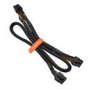 YEZriler PCIe Cable - 8 Pin Male to Dual 8 Pin (6+2) Male Power Adapter, Sleeved 25-inch+9-inch (63cm+23cm) for Seasonic PSUs
