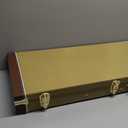 Electric Guitar Hardshell Case Leather Case Bag With Internal Guitar Bag Soft Layer With Locking Latch Waterproof (Yellow)