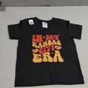 Groovy In My Kansas City Era T-Shirt (Small, Black)