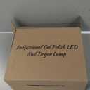 JODSONE U V LED Nail Lamp, Nail Dryer for Gel Polish, Led Light with Automatic Sensor & 4 Timers (Milky White)