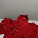 ARQRHTLY Extra Large Christmas Velvet Bow Tree Topper 118 x 28 Inch Giant Burgundy Bow with Long Ribbon Oversized Holiday Decoration for Xmas Tree Wreath Wall Party Wedding Arch Gift Decor