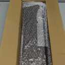 Mkono Hanging Jewelry Organizer Wall Mounted Jewelry Organizer Necklace Holder with Rustic Wood Shelf, Ring Display Box, Ear Studs Earring Holder Bracelet Organizer