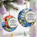 Christmas Ornaments, Going Away, Goodbye, Farewell Gifts for Coworkers - Retirement, Coworker Leaving Gifts for Women, Men - Leaving Job, Moving Away Presents for Friends, Boss, Work Bestie - Design B