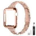 Slim Watch Band Compatible with Apple Watch 41mm 45mm 42mm 44mm 40mm 38mm Metal Stainless Steel Watchband Suitable for iWatch 10/9/8/7/6/5/4/3/2/1/SE Series Women Luxury Strap