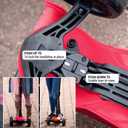 New-Bounce Scooters for Toddlers - 3 Wheel Scooter for Kids with Adjustable Handlebar - The GoScoot MAX is Perfect for Children and Toddlers, Girls and Boys Ages 3-10, Red