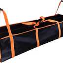 Large Tent Storage Bag 63X17.5X11.5in with Handles - 10*20ft , 20*30ft Pop Up Canopy Frame Replacement Parts,Workable for Party Tent Bag ,Heavy-Duty Water Resistant Oxford Fabric (orange, 63 inch)
