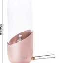 Fire Maple Orange Camping Light, Propane LampGas Lantern, Glass Lampshade & Windproof, NO Mantles Needed, Brightness Adjustable, Heating, Camping Atmosphere &Bright Flames