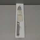 Misen Japanese Santoku Chef Knife - 7.5 Inch High Carbon Stainless Steel - Classic Japanese Knife Design for Cutting, Slicing, and Chopping - Razor Sharp Japanese Style Kitchen Knife, Gray