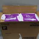 Poise Incontinence & Postpartum Pads for Bladder Leaks, 4 Drop Moderate Absorbency, Regular Length, 132 Count