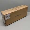 Chandelier, Matte Black with Beige Linen Fabric Shade, Farmhouse Linear Island Lighting Fixture for Kitchen, Dining Room (Matte Black with Linen Fabric Shades), White 