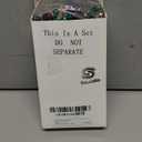 Suncalla 24 Feet Exquisite Christmas Tree Decor Acrylic Beads Xmas Tree Garland Multicolor Glitter Hanging Bead Decorations Garland for Trees Indoor Outdoor Home Decor Use(Christmas Classics)