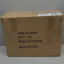 Dog Stairs for Car, Foldable Dog Ramp for Car with Non-Slip Surface, Portable Stairs Aluminum SUV, High Beds, Truck, Supports up to 150 lbs, 4 Steps