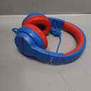 iClever Kids Headphones for School Travel, Safe Volume Limited, HD Mic Stereo Sound Over-Ear Girls Boys Headphones for Kid, FunShare Foldable 3.5mm Wired for iPad Computer, HS19 (Blue)