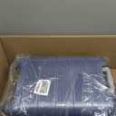 American Tourister Stratum 2.0 Expandable Hardside Luggage with Spinner Wheels, Slate Blue, Carry-on