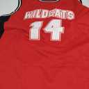 Men's Troy Bolton #14 Chad Danforth #8 High School Wildcats Basketball Jersey Stitched Size L