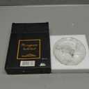 COLLECTIVE HOME - Ceramic Jewelry Tray, Decorative Trinket Dish for Rings Earrings Necklaces Bracelet Watch Keys, Birthday Mother's Day Christmas Gift for Women, 4.75", White Surface 