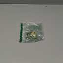 4 Pcs Garden Hose End Caps with Washers, Brass Plug Radiator Valve Caps, Hex Head Stop Valve Cap, Plumbing Fittings for Washing Machine Radiator Gas Water Line Faucets