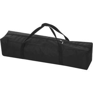 PATIKIL 23 Inch Camp Chair Replacement Bag Nylon Folding Chair Carrying Storage Bag for Beach Chair with Large Zipper Shoulder Strap for Camping Travel, Black (23 x 7.8 x 7.8 inch)