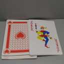 Gamie Giant Poker Jumbo Playing Cards - 10.5 Inches X 14.5 Inches - Extra Large Playing Cards Set with 2 Jokers - Huge Casino Game Cards for Kids and Adults - Oversize Poker Party Decorations - 1 Pack