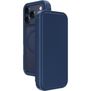 AMAZINGthing for iPhone 17 Pro Max [Glamour Folio Case], Flip Folio Wallet, Designed for MagSafe Accessories, 10FT Drop Proof, Magnetic Phone Cover with RFID Blocking Card Slots, Blue