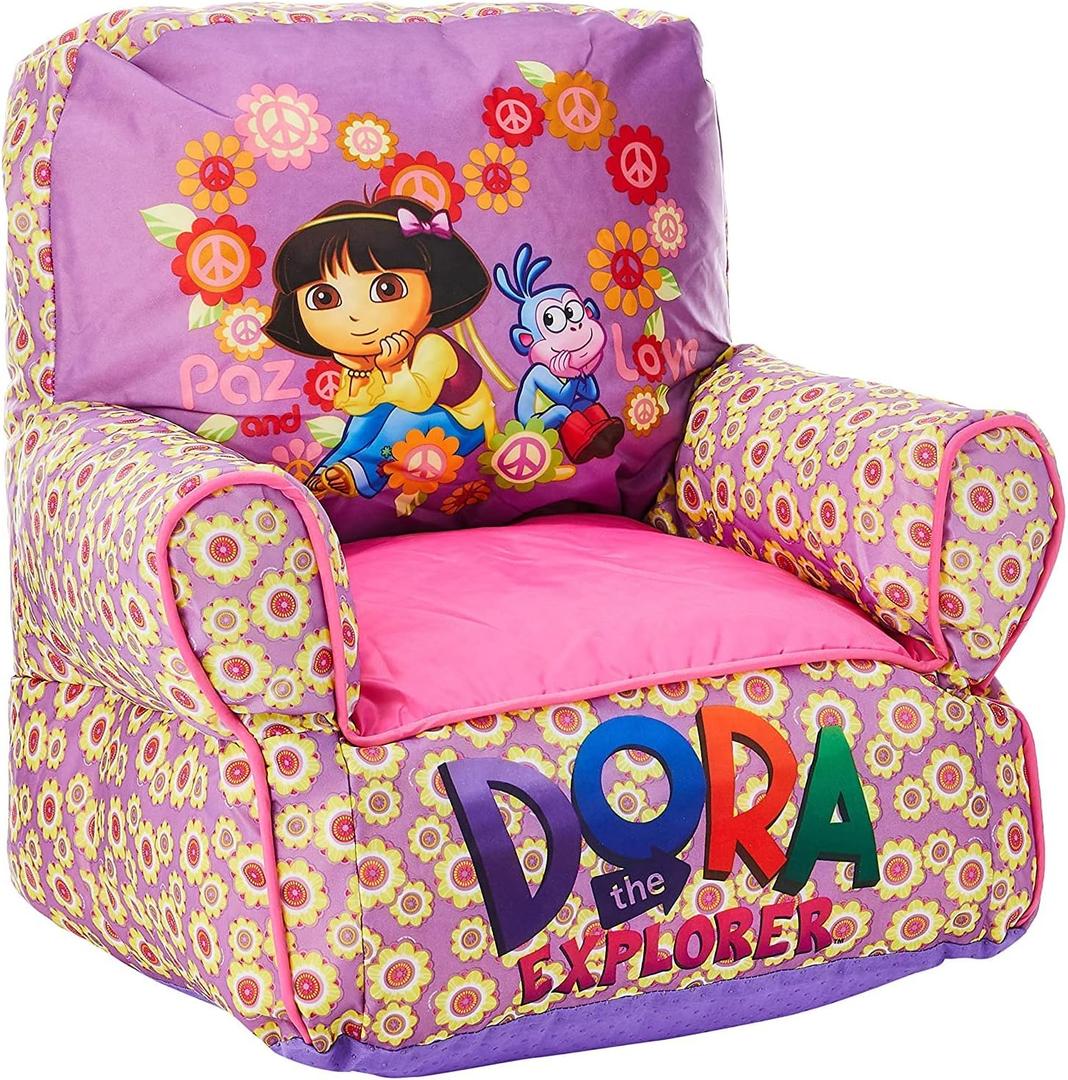 Nickelodeon Dora the Explorer Bean Bag Sofa Chair, Purple