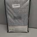 100% Blackout Shield Linen Blackout Curtains for Bedroom 84 Inches Long, Back Tab/Rod Pocket Living Room Drapes, Thermal Insulated Blackout Curtains 2 Panels Set, 50" W x 84" L, Grey