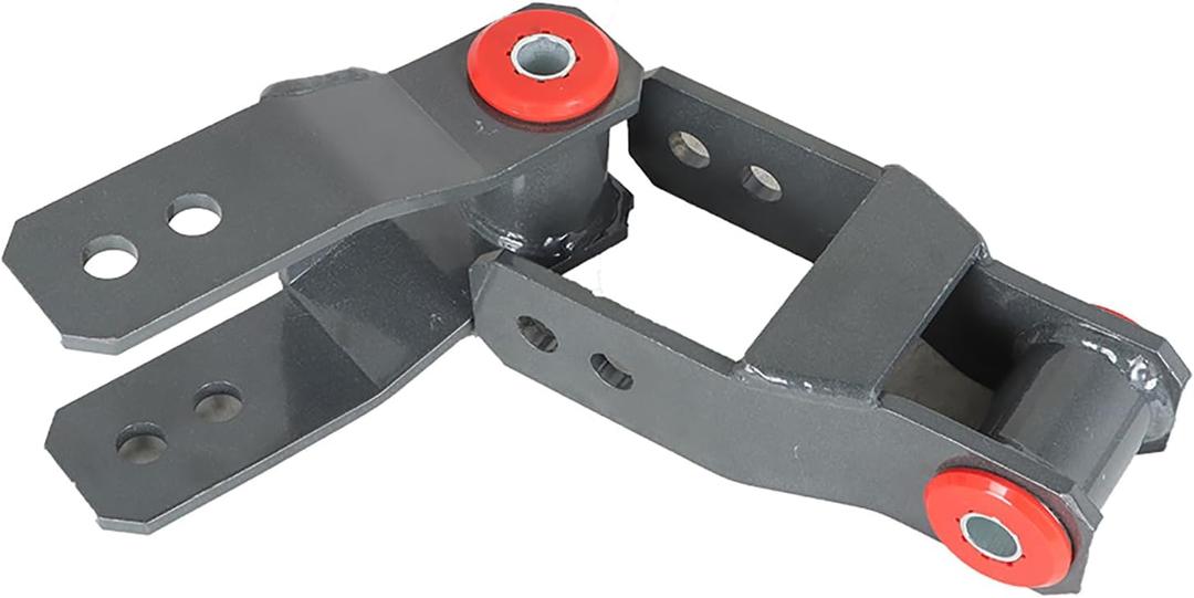 labwork Pair 1-2" Rear Adjustable Lift Shackle Kit Leveling Spring Shackles Replacement for Cherokee XJ 1984-2001