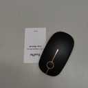 VssoPlor Wireless Mouse, 2.4G Slim Portable Computer Laptop Mouse with Nano Receiver Quiet Silent Optical Mice for Notebook, PC, Laptop, Computer-Black and Gold