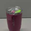 REDUCE 24 oz Stainless Steel Tumbler with Handle - Dual-Wall Vacuum Insulated Travel Mug, Sweat-Proof Lid & Reusable Straw - Keeps Drinks Cold for 24 Hrs, Fits Cupholders, Dishwasher Safe - Sangria