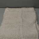 PAVILIA Fluffy Cream Ivory Throw Pillow Covers, Decorative Accent Pillow Cases for Bed Sofa Couch, Soft Faux Fur Cushion Cover, Square Sherpa Pillowcases, Home Room Decor, Beige, 20x20 Set of 2