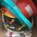 Bright Starts 3-in-1 SuperSeat Playful Paradise, Baby Activity Seat with Toys, Snacking Tray, Booster Seat, BPA Free Tray, Unisex, 6 Months +