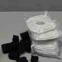 24 Pack Cat Water Fountain Replacement Filters, 12 Pcs Cats Fountain Filters & 12 Pcs Pre-Filter Sponges for 95oz/2.8L 135oz/4L 67oz/2L Automatic Pet Dog Fountain Water Dispenser