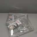 2 Pcs Cabinet Organizer Shelf, Stackable Kitchen Counter Shelves, Spice Rack,Countertop Organizers, Clear Plastic Storage Shelves Rack for Makeup,Bathroom,Cupboard,Desk,Pantry Organization