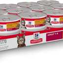 Hill's Science Diet Adult 1-6, Adult 1-6 Premium Nutrition, Wet Cat Food, Chicken Stew, 5.5 oz Can, Case of 24