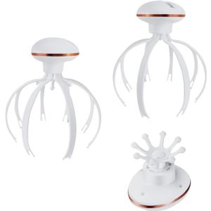 2 in 1 Electric Scalp MassagerOctopus-Shaped All-Round Head Massager Scalp Hair Massager with 3 Modes and 24 Massage Nodes for Stress Relief and Relaxation