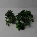 Der Rose 2 Pack Fake Plants Hanging Faux Potted Ivy Vine Artificial Plants Indoor for Room Bathroom Wall Shelf Outdoor Decor