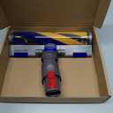 V12 V9 LED Fluffy Soft Roller Cleaner Head for Dyson V12 Detect Slim/V9 Motorbar/Digital Slim Replacement Parts, Hardwood Floor Attachment Dust Detect Green Light, Brush Accessories For Dyson V12 Slim